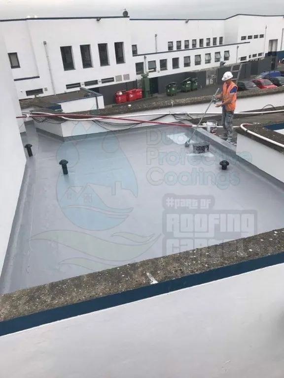 Commercial unit, Northside, Dublin - restored roof
